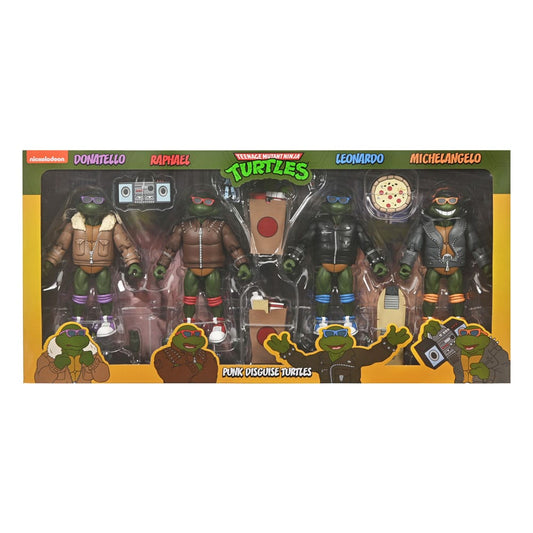 Teenage Mutant Ninja Turtles (Cartoon) Action Figures 4-Pack Punk Turtles 18 cm 0634482543818