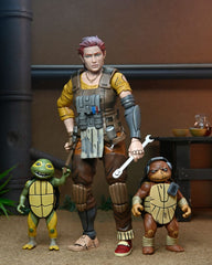 Teenage Mutant Ninja Turtles (The Last Ronin The Lost Years) Action Figure Grammy April with Baby Yi & Moja 18 cm 0634482544129