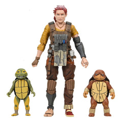 Teenage Mutant Ninja Turtles (The Last Ronin The Lost Years) Action Figure Grammy April with Baby Yi & Moja 18 cm 0634482544129