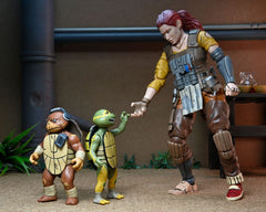 Teenage Mutant Ninja Turtles (The Last Ronin The Lost Years) Action Figure Grammy April with Baby Yi & Moja 18 cm 0634482544129