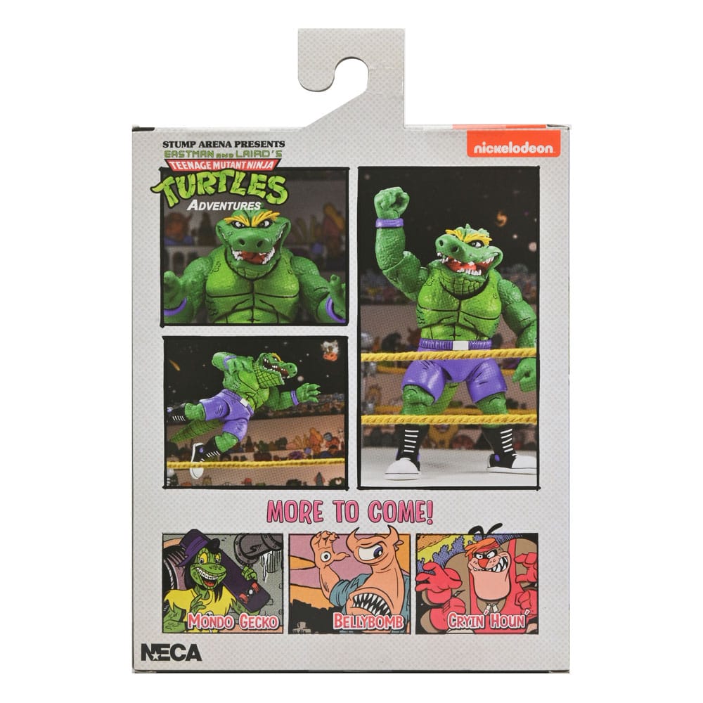 Teenage Mutant Ninja Turtles (Archie Comics) Action Figure Stump Wrestling Leatherhead 18 cm 0634482544655