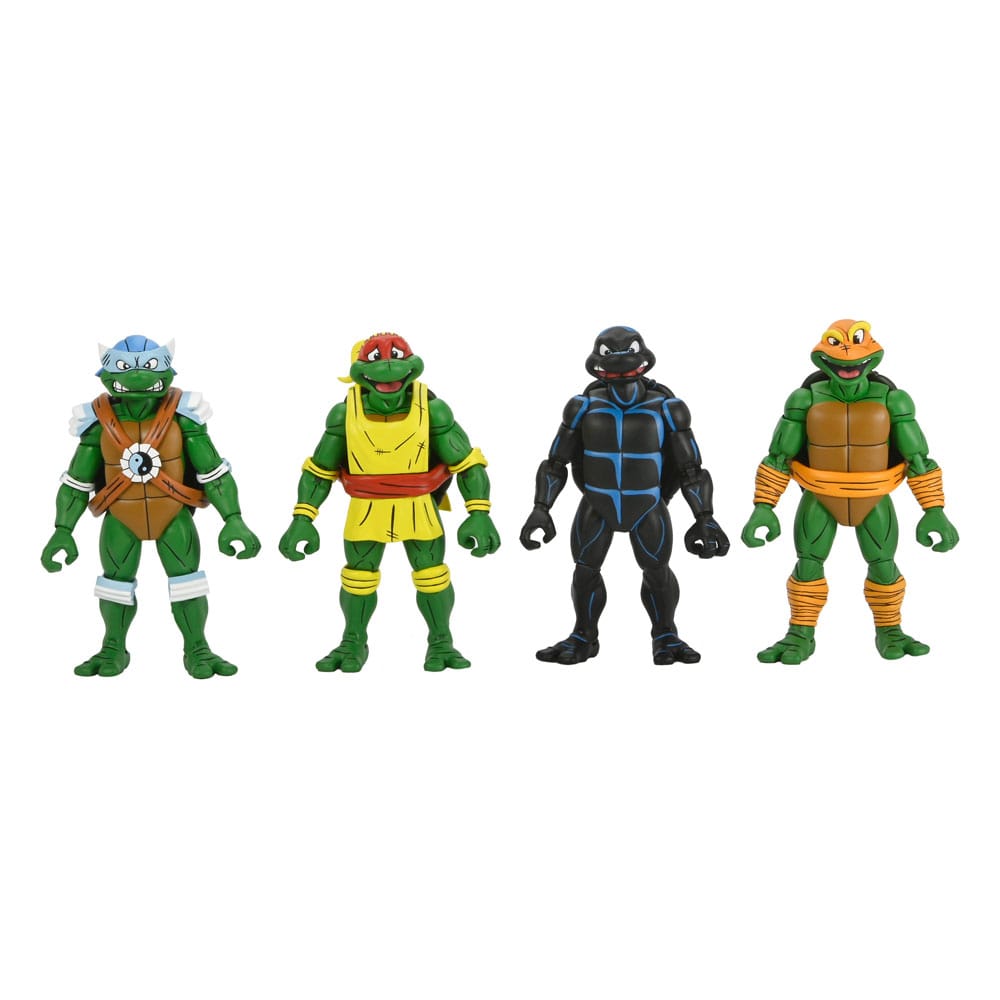 Teenage Mutant Ninja Turtles (Archie Comics) Action Figures 4-Pack Stump Wrestling Turtles 18 cm 0634482544693