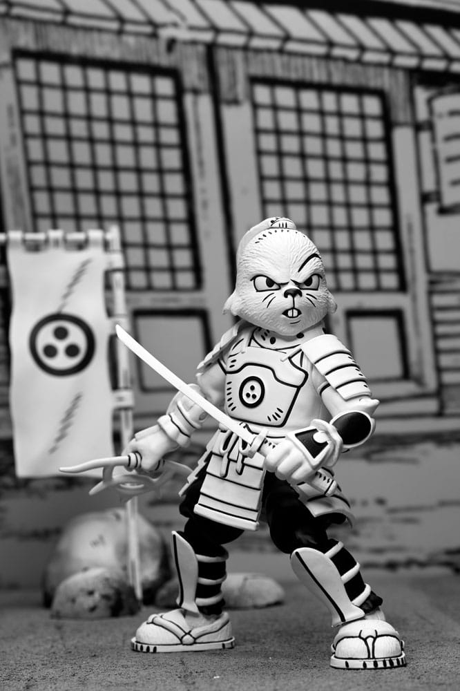 Usagi Yojimbo Action Figure Samurai Usagi Yojimbo Black & White Figure 18 cm 0634482545058