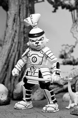 Usagi Yojimbo Action Figure Samurai Usagi Yojimbo Black & White Figure 18 cm 0634482545058