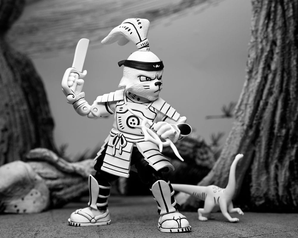 Usagi Yojimbo Action Figure Samurai Usagi Yojimbo Black & White Figure 18 cm 0634482545058