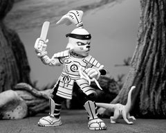 Usagi Yojimbo Action Figure Samurai Usagi Yojimbo Black & White Figure 18 cm 0634482545058