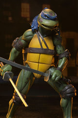 Teenage Mutant Ninja Turtles (1990 Movie) Action Figure Roof Top Battle Shredder vs Leo 18 cm 0634482545157