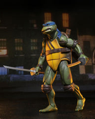 Teenage Mutant Ninja Turtles (1990 Movie) Action Figure Roof Top Battle Shredder vs Leo 18 cm 0634482545157