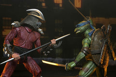 Teenage Mutant Ninja Turtles (1990 Movie) Action Figure Roof Top Battle Shredder vs Leo 18 cm 0634482545157