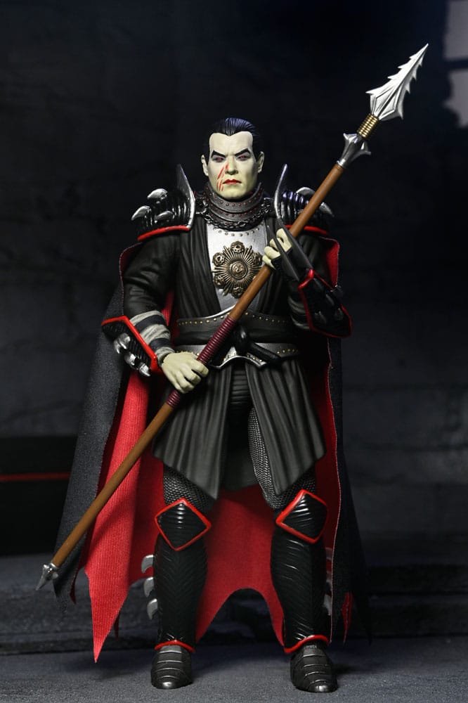 Teenage Mutant Ninja Turtles x Universal Monsters Action Figure Shredder as Dracula Classic Colors 18 cm 0634482545478