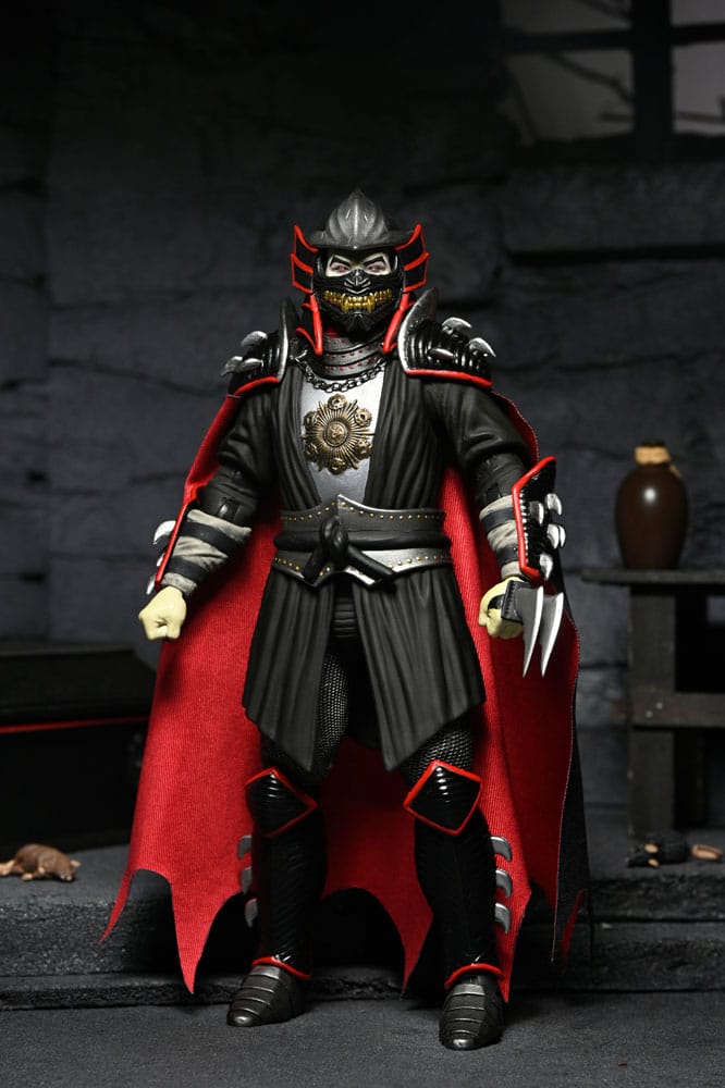 Teenage Mutant Ninja Turtles x Universal Monsters Action Figure Shredder as Dracula Classic Colors 18 cm 0634482545478