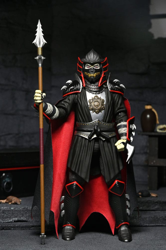 Teenage Mutant Ninja Turtles x Universal Monsters Action Figure Shredder as Dracula Classic Colors 18 cm 0634482545478