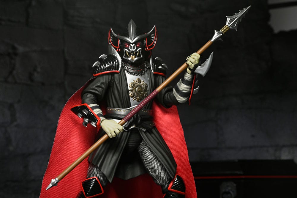 Teenage Mutant Ninja Turtles x Universal Monsters Action Figure Shredder as Dracula Classic Colors 18 cm 0634482545478