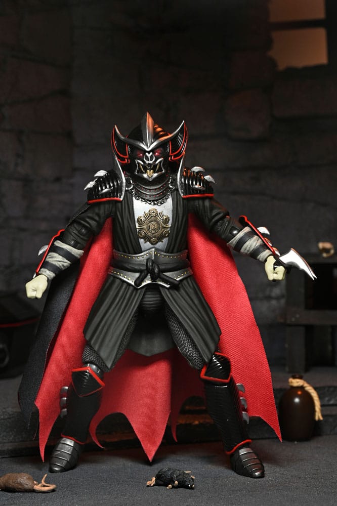 Teenage Mutant Ninja Turtles x Universal Monsters Action Figure Shredder as Dracula Classic Colors 18 cm 0634482545478