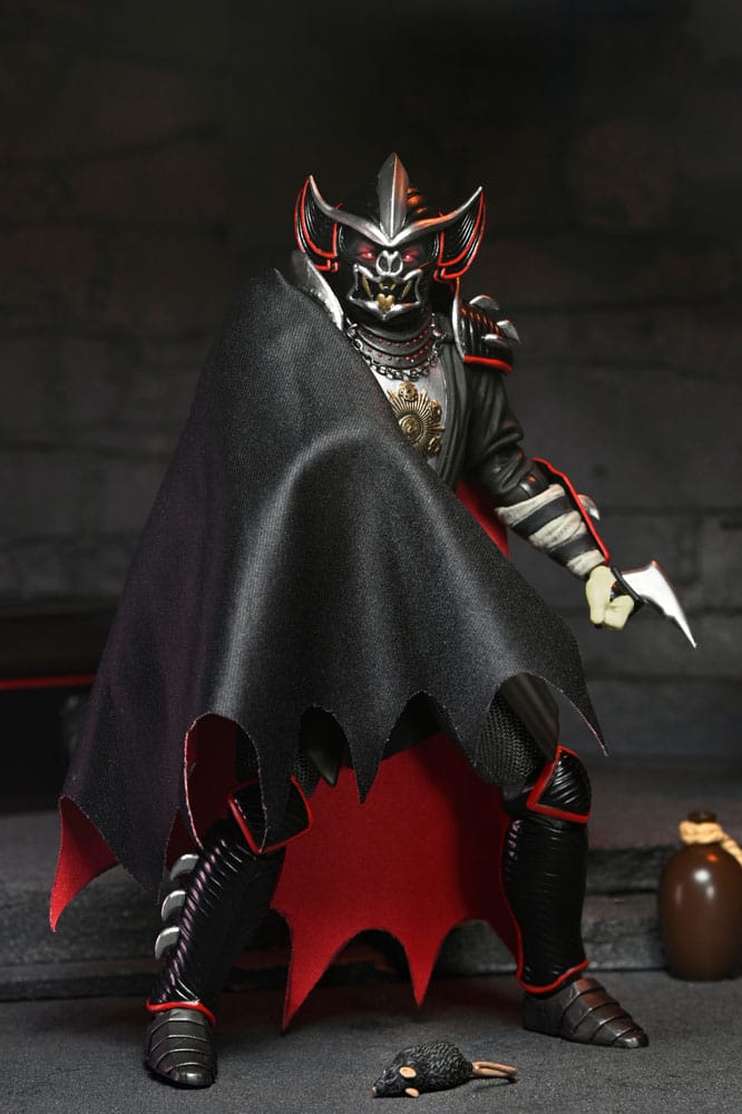 Teenage Mutant Ninja Turtles x Universal Monsters Action Figure Shredder as Dracula Classic Colors 18 cm 0634482545478