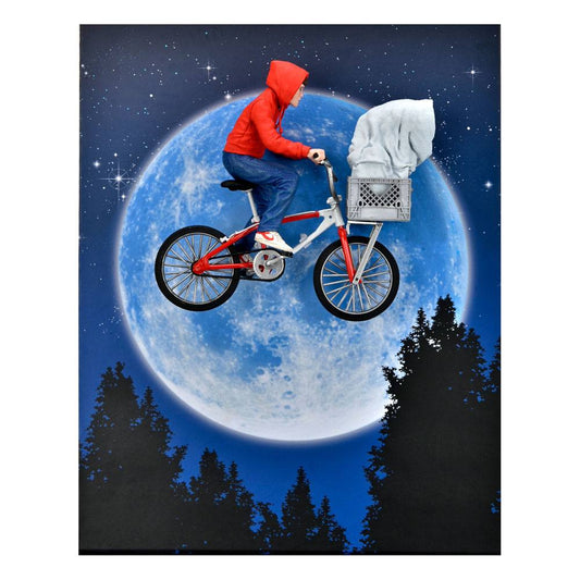 E.T. the Extra-Terrestrial Action Figure Elliott & E.T. on Bicycle 13 cm 0634482550656