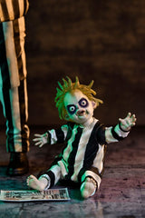 Beetlejuice Beetlejuice Action Figure 7 Scale Ultimate Striped Suit Beetlejuice 18 cm 0634482573044