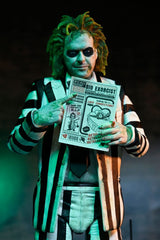 Beetlejuice Beetlejuice Action Figure 7 Scale Ultimate Striped Suit Beetlejuice 18 cm 0634482573044