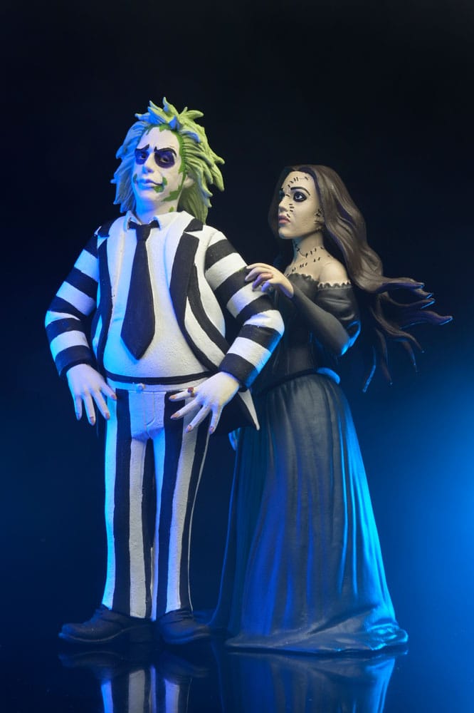 Beetlejuice Beetlejuice Toony Terrors Action Figure 2-Pack Beetlejuice & Delores 15 cm 0634482573082