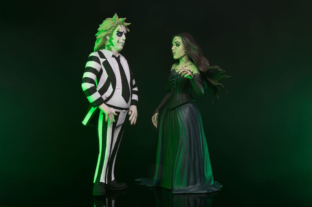 Beetlejuice Beetlejuice Toony Terrors Action Figure 2-Pack Beetlejuice & Delores 15 cm 0634482573082