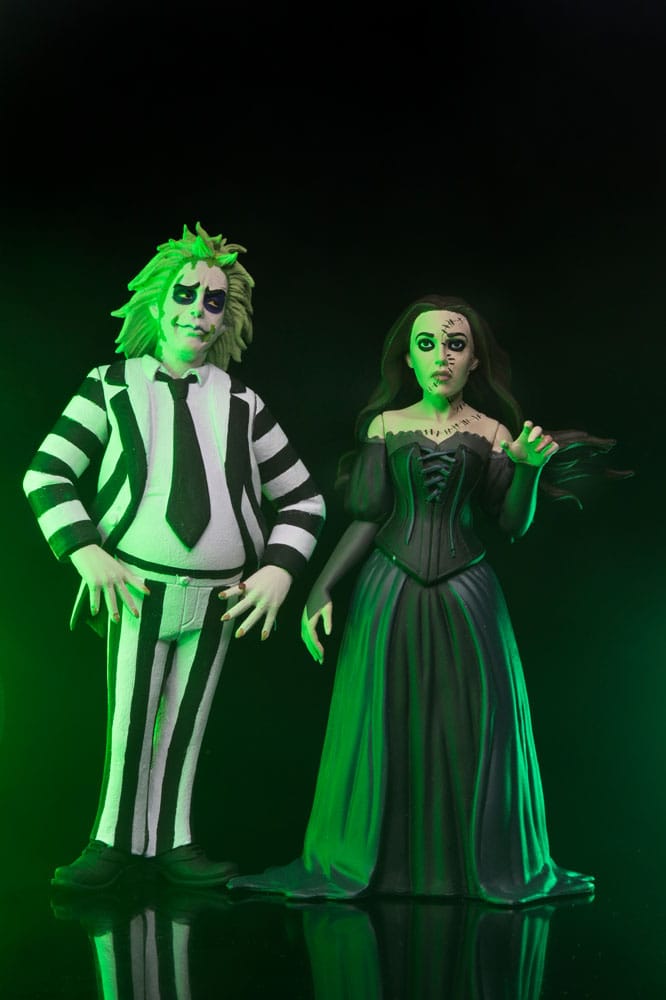 Beetlejuice Beetlejuice Toony Terrors Action Figure 2-Pack Beetlejuice & Delores 15 cm 0634482573082