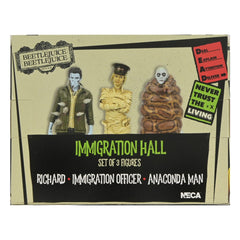 Beetlejuice Beetlejuice Figure 3-Pack Immigration Hall 1 10 cm 0634482606186