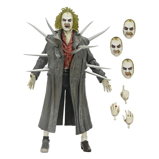 Beetlejuice (1988) Diorama Trenchcoat with Spikes Inferno Room Deluxe Set 0634482606254