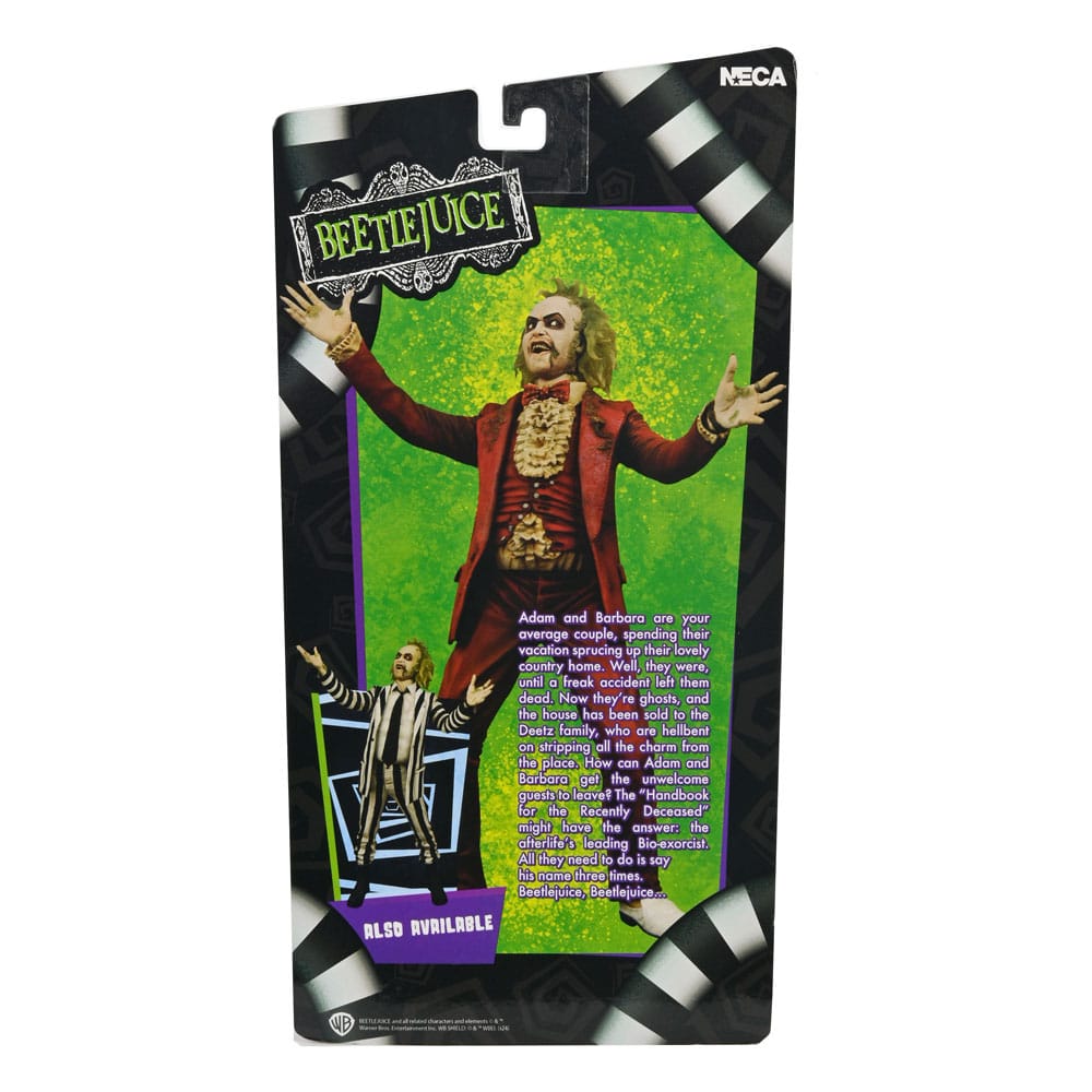 Beetlejuice 1988 Action Figure Beetlejuice Red Tuxedo 18 cm 0634482607169