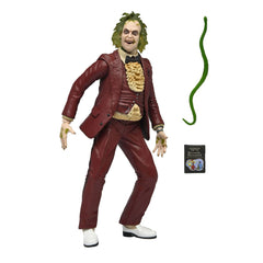 Beetlejuice 1988 Action Figure Beetlejuice Red Tuxedo 18 cm 0634482607169