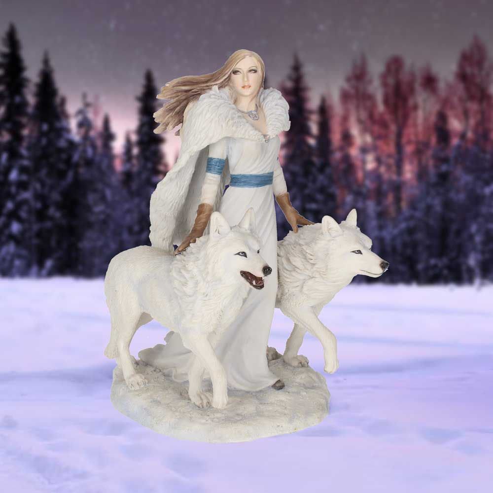 Anne Stokes Statue Winter Guardians 23 cm 0801269099763