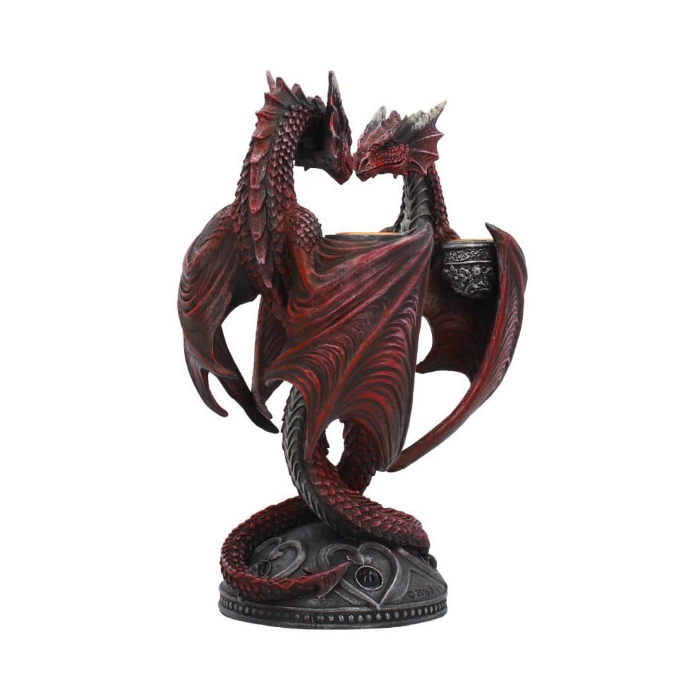 Anne Stokes Candle Holder Dragon Heart Valentine's Edition 23 cm 0801269126483