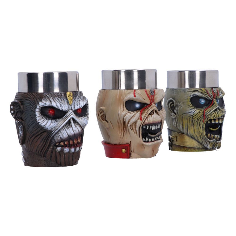 Iron Maiden Shotglass 3-Pack Eddie 0801269150532