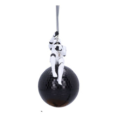 Original Stormtrooper Hanging Tree Ornament Wrecking Ball Hanging Stormtrooper 12 cm 0801269150716