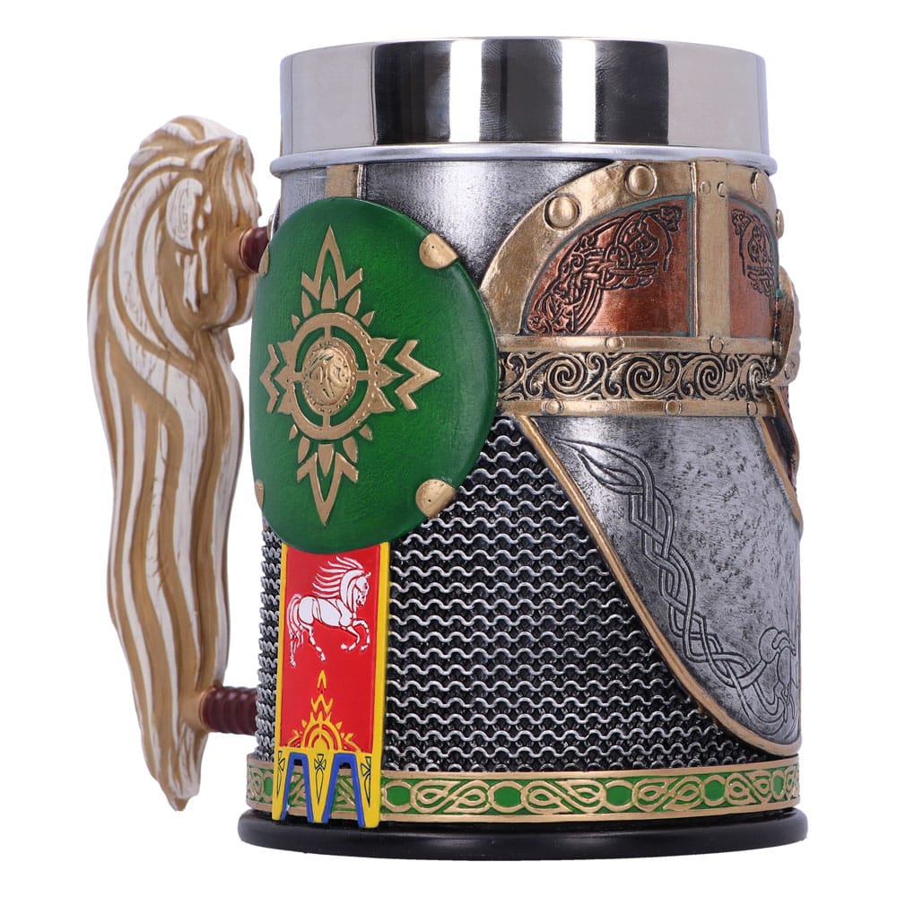 Lord of the rings Tankard Rohan 15 cm 0801269151782