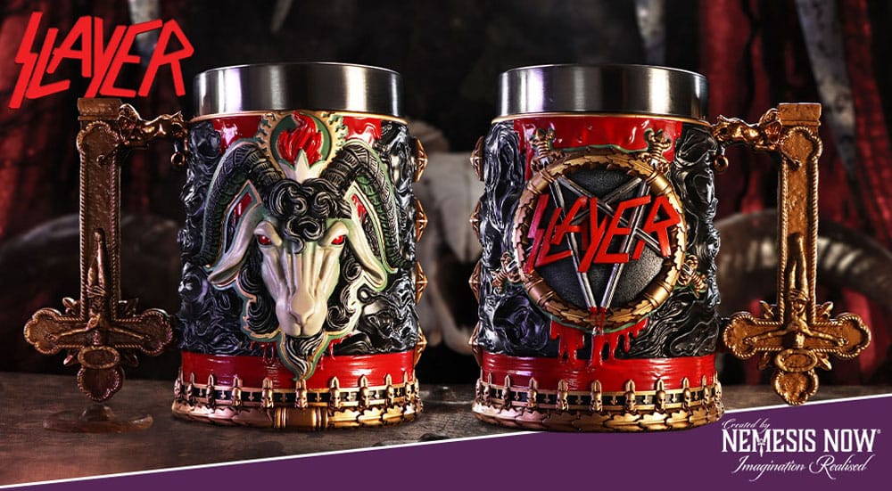 Slayer Tankard Reign In Blood 15 cm 0801269152789