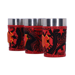 AC/DC Shot Glasses Logo 3-Pack 0801269153359