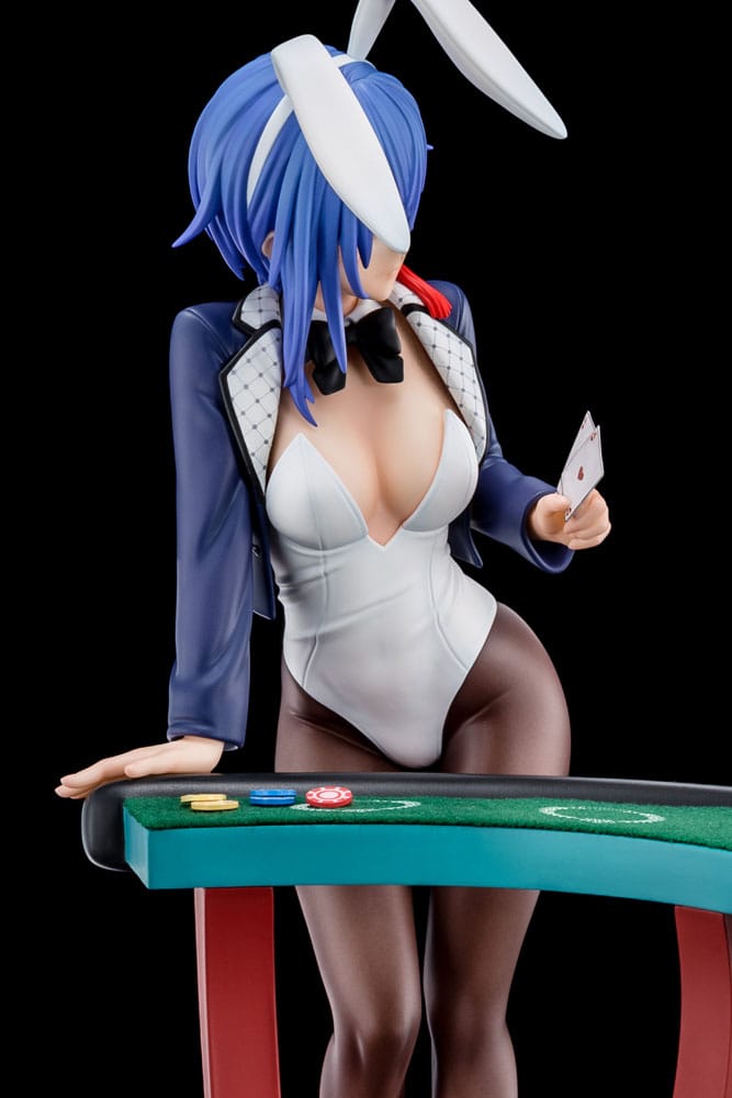 The Demon Sword Master of Excalibur Academy Statue 1/6 Sakuya Sieglinde wearing lapis lazuli blue bunny costume with Nip Slip Gimmick System 25 cm 4570000500191