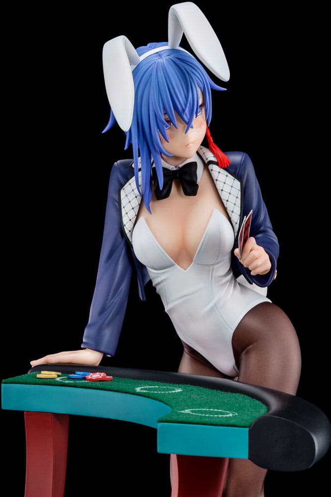 The Demon Sword Master of Excalibur Academy Statue 1/6 Sakuya Sieglinde wearing lapis lazuli blue bunny costume with Nip Slip Gimmick System 25 cm 4570000500191