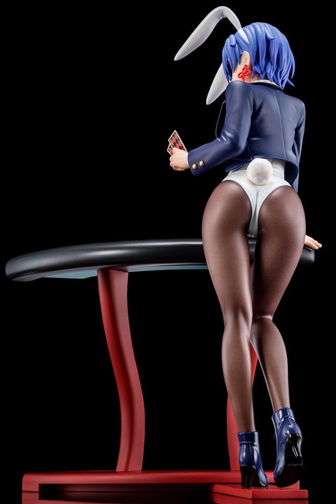 The Demon Sword Master of Excalibur Academy Statue 1/6 Sakuya Sieglinde wearing lapis lazuli blue bunny costume with Nip Slip Gimmick System 25 cm 4570000500191