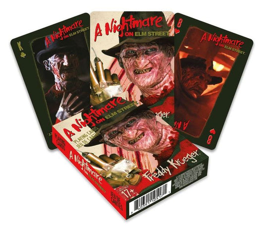 Nightmare on Elm Street Playing Cards Freddy 0840391105171