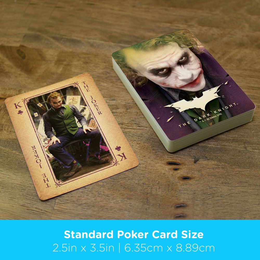 DC Comics Playing Cards Joker (Heath Ledger) 0840391112186