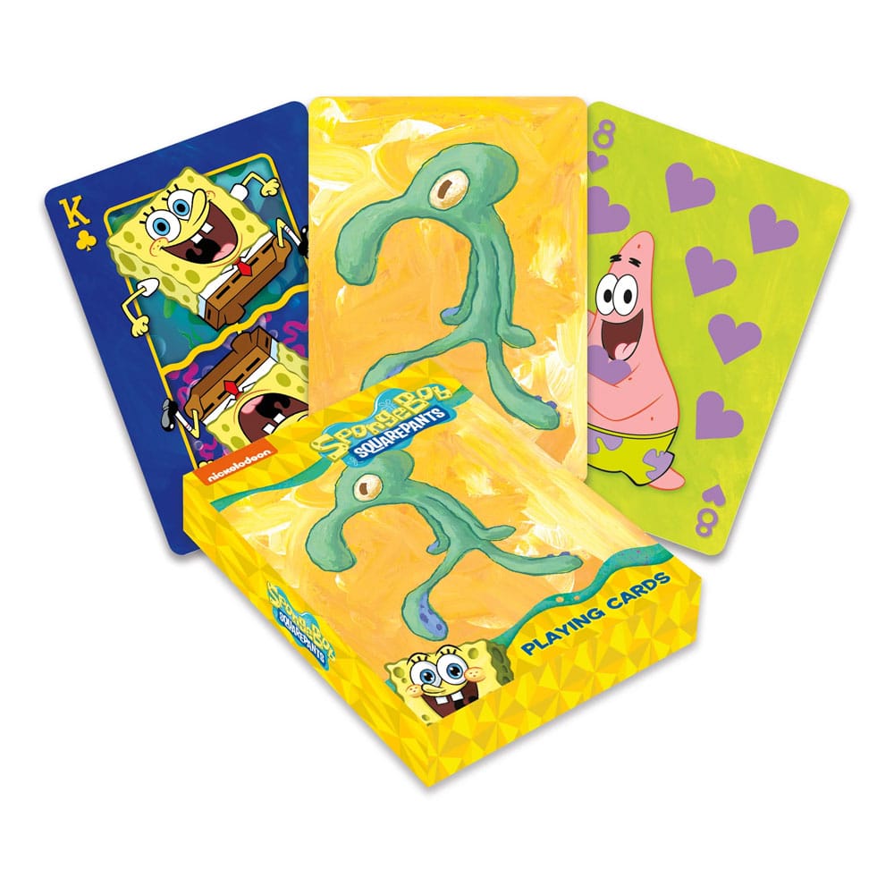 SpongeBob Playing Cards Bold and Brash 0840391154698