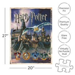 Harry Potter Jigsaw Puzzle Hogwarts (1000 pieces) 0840391106505