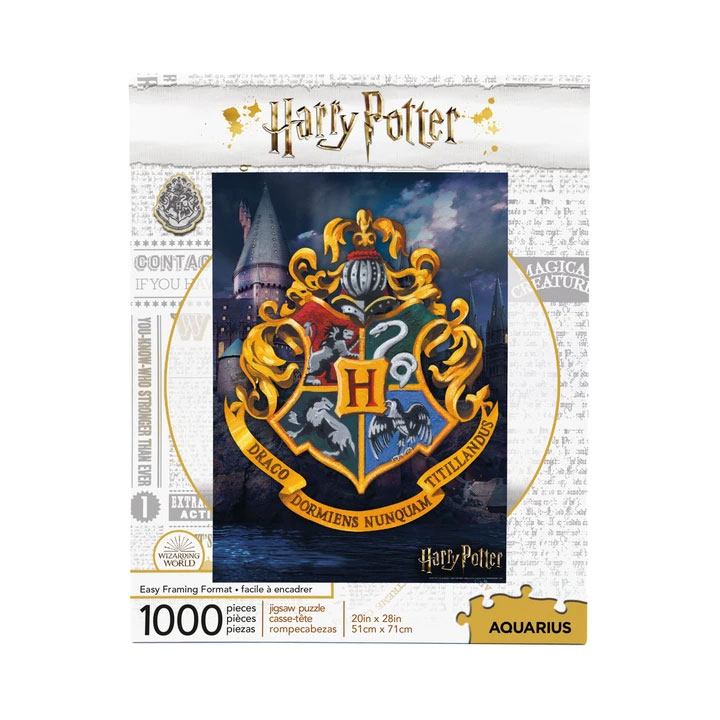 Harry Potter Jigsaw Puzzle Hogwarts Logo (1000 pieces) 0840391137462