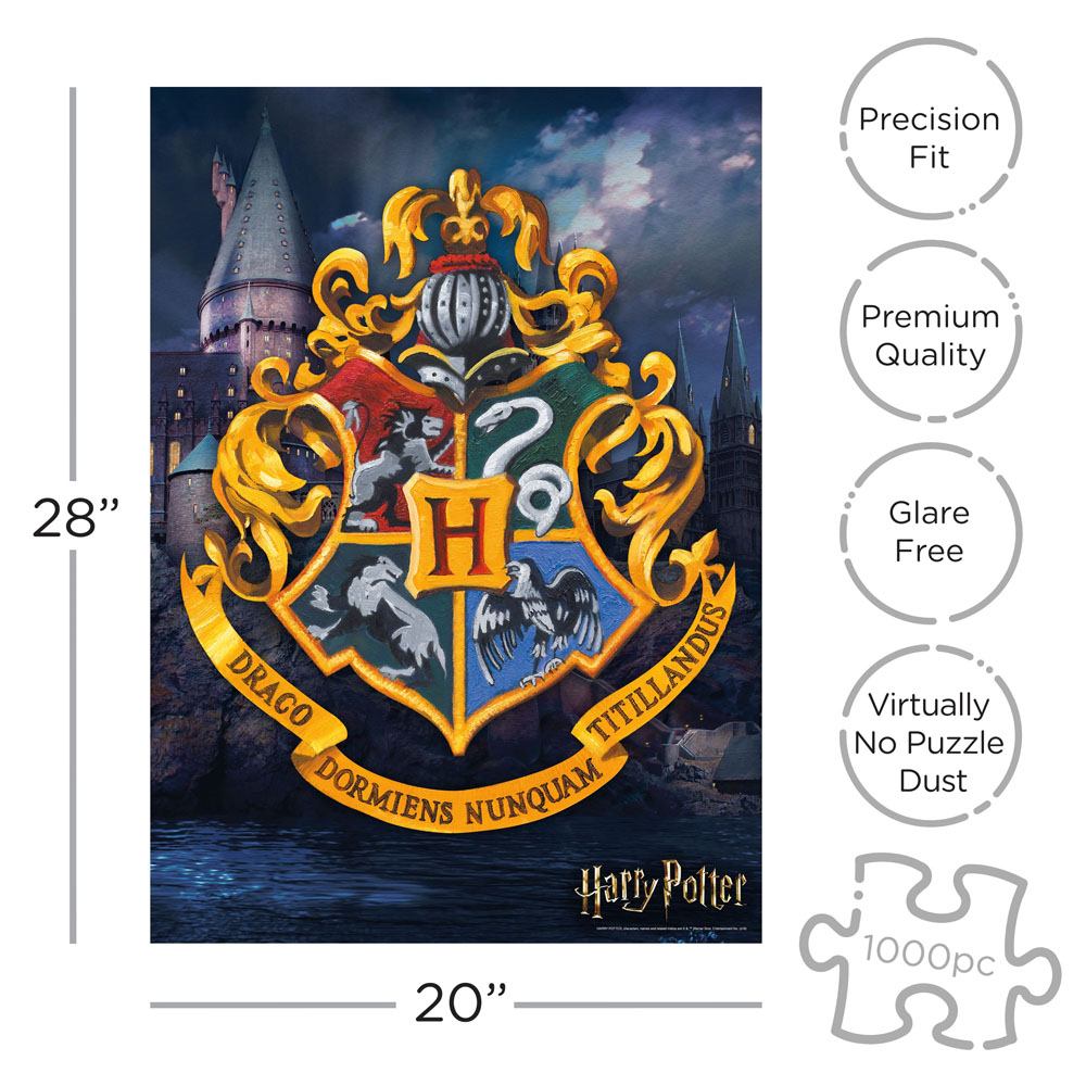 Harry Potter Jigsaw Puzzle Hogwarts Logo (1000 pieces) 0840391137462