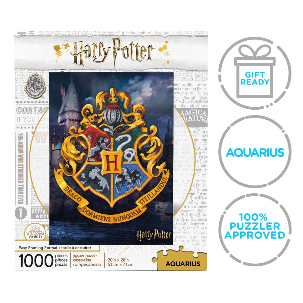 Harry Potter Jigsaw Puzzle Hogwarts Logo (1000 pieces) 0840391137462