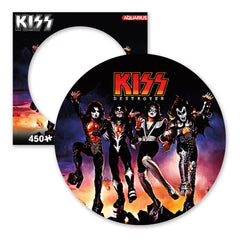 KISS: Destroyer 450 Piece Picture Disc Jigsaw Puzzle 0840391152670