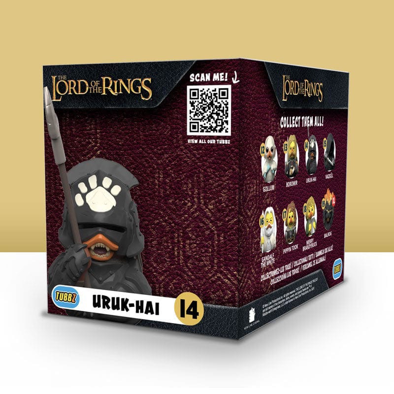 Lord of the Rings Tubbz PVC Figure Uruk-Hai Pikeman Boxed Edition 10 cm 5056280457756