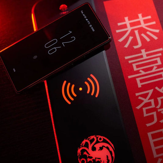 House of the Dragon Mousepad with Mobile Charger 5056280461548