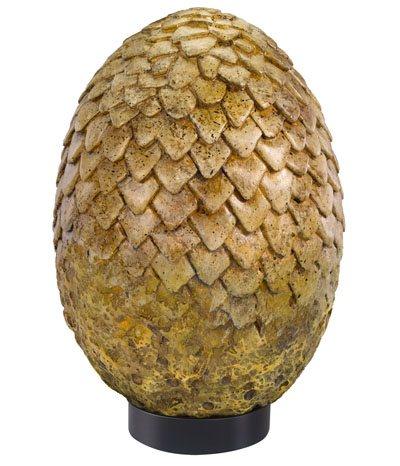 Game Of Thrones Dragon Egg Prop Replica Viserion 20 Cm - Amuzzi